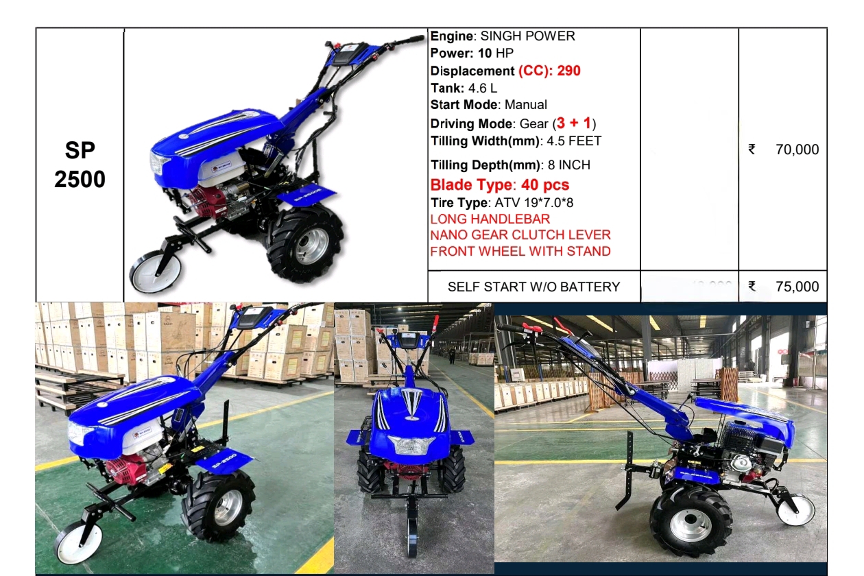 Singh Power SP 2500 (10 HP)